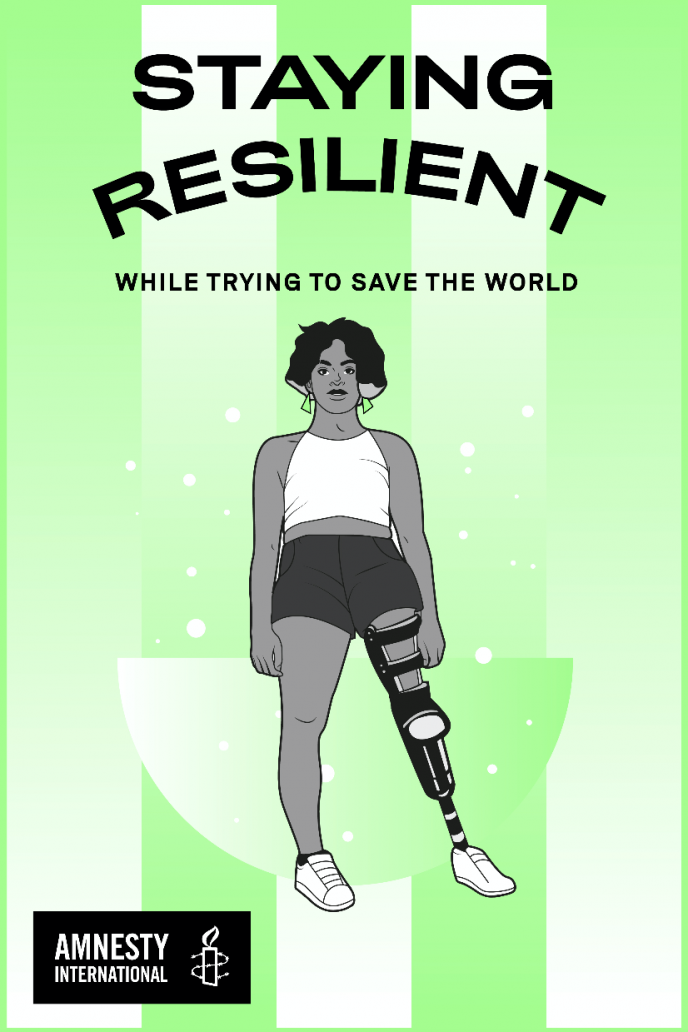 Staying Resilient While Trying to Save the World